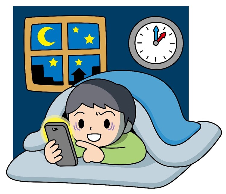 不眠クセが付きやすいのイメージ